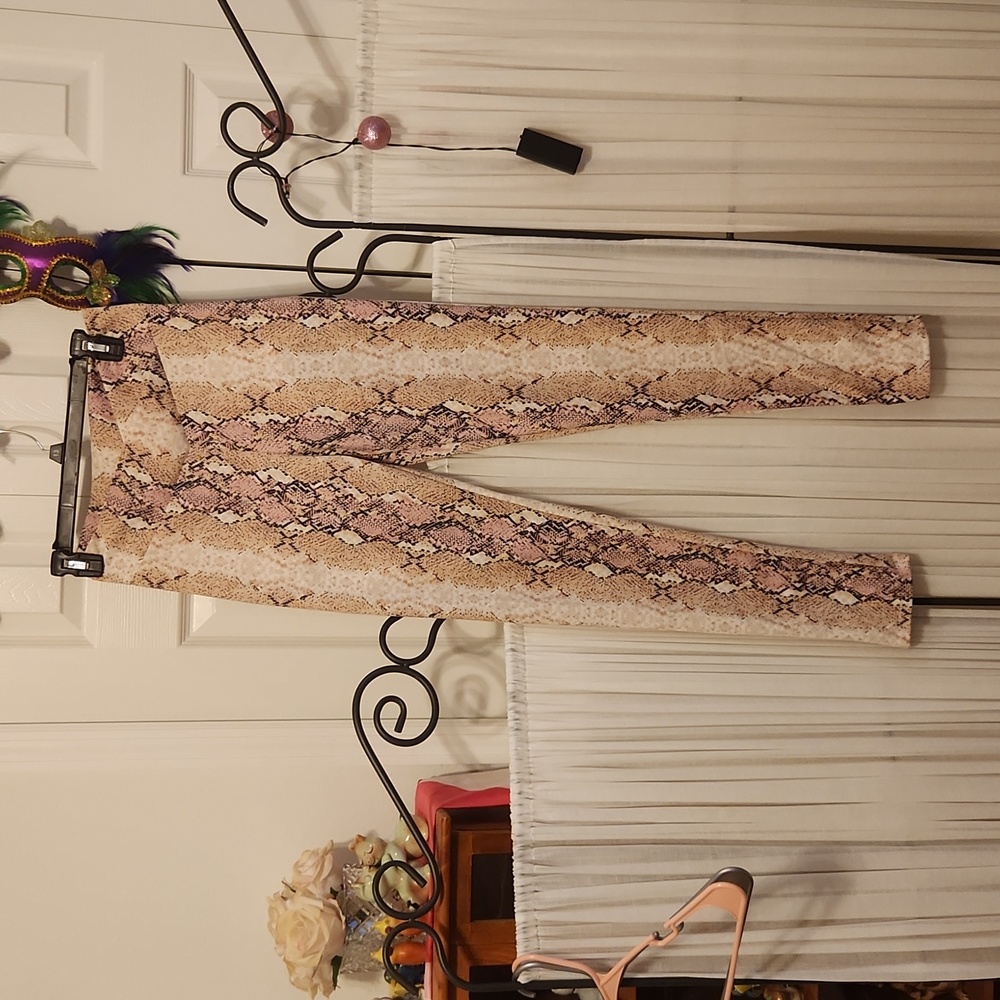 Python Printed Pants - image 1